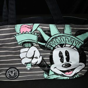 New York Disney Store Minnie Mouse Statue of Liberty Tote Bag